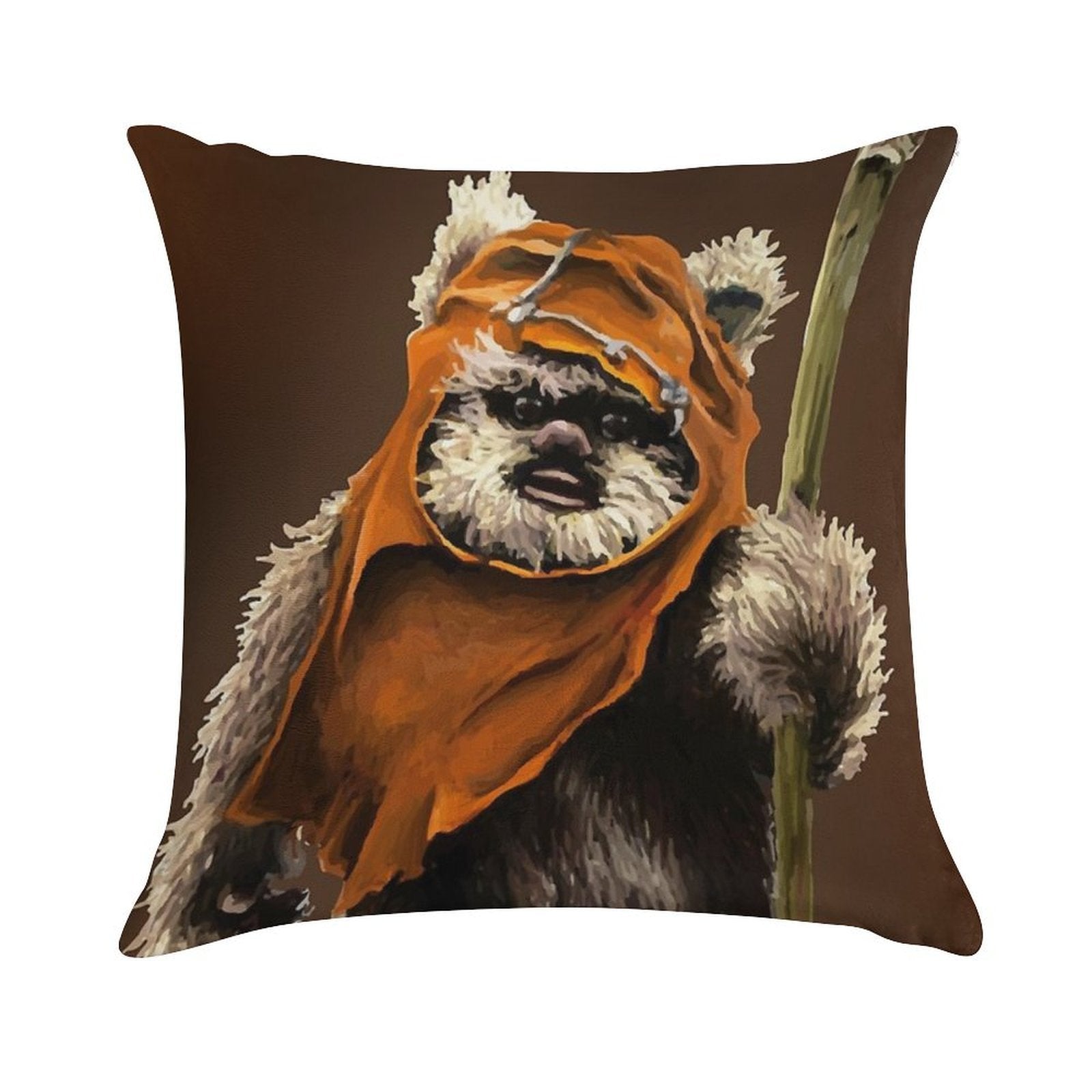 Ewok #2 Soft Style Accent Throw Pillow