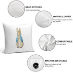 Peter Rabbit Soft Home Decor Throw Pillow