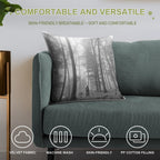 Folklore Soft High-Density Material Throw Pillow