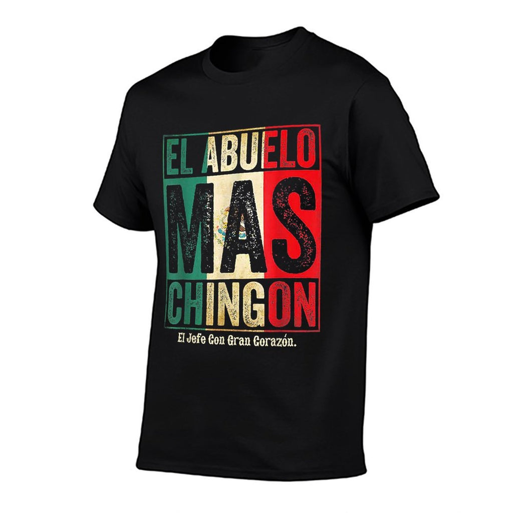 El Abuelo Mas Chingon Jefe Con Gran Corazon  Relaxed-fit T-Shirt