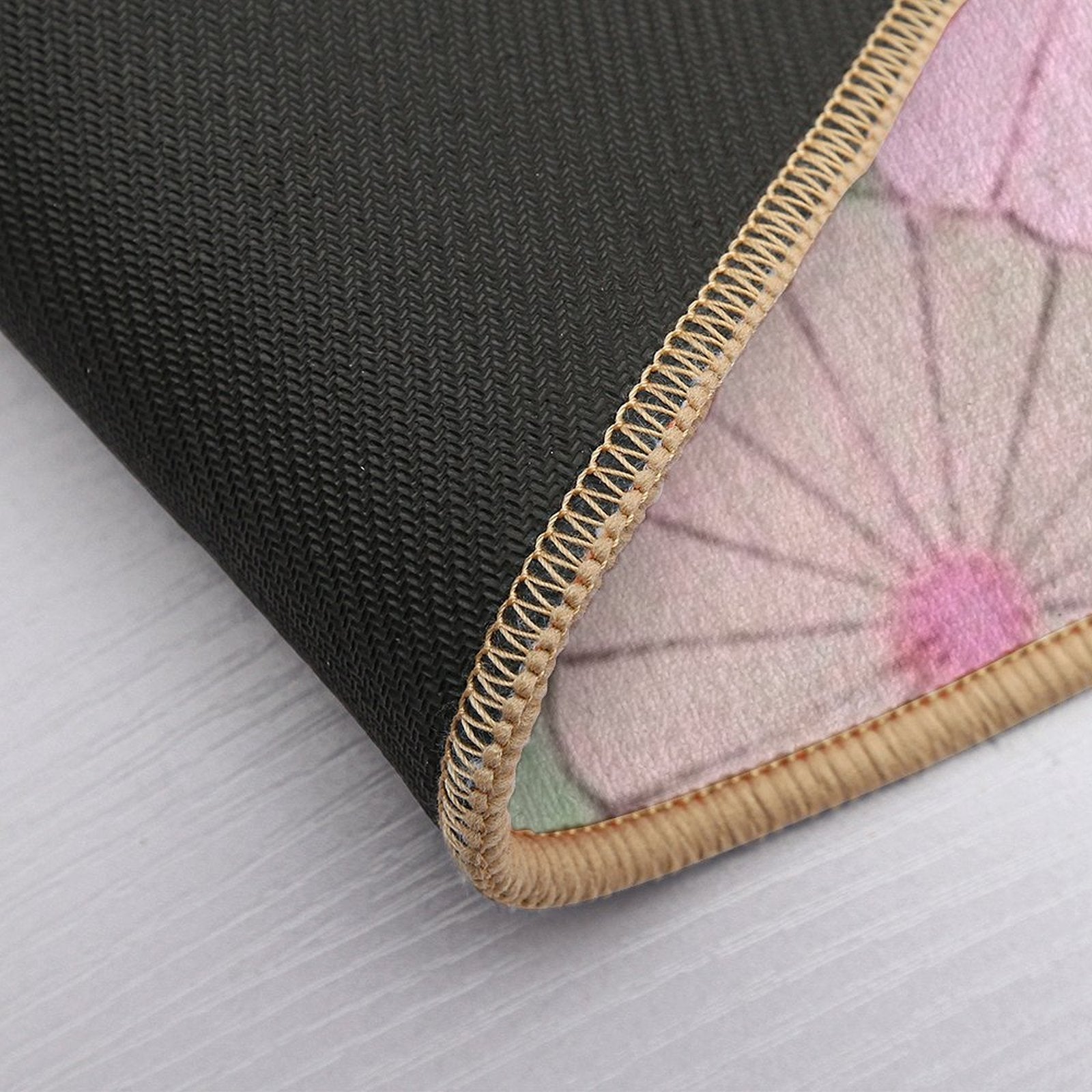 Vintage Japanese Art Print (Cool)  High-Traffic Bath Mat