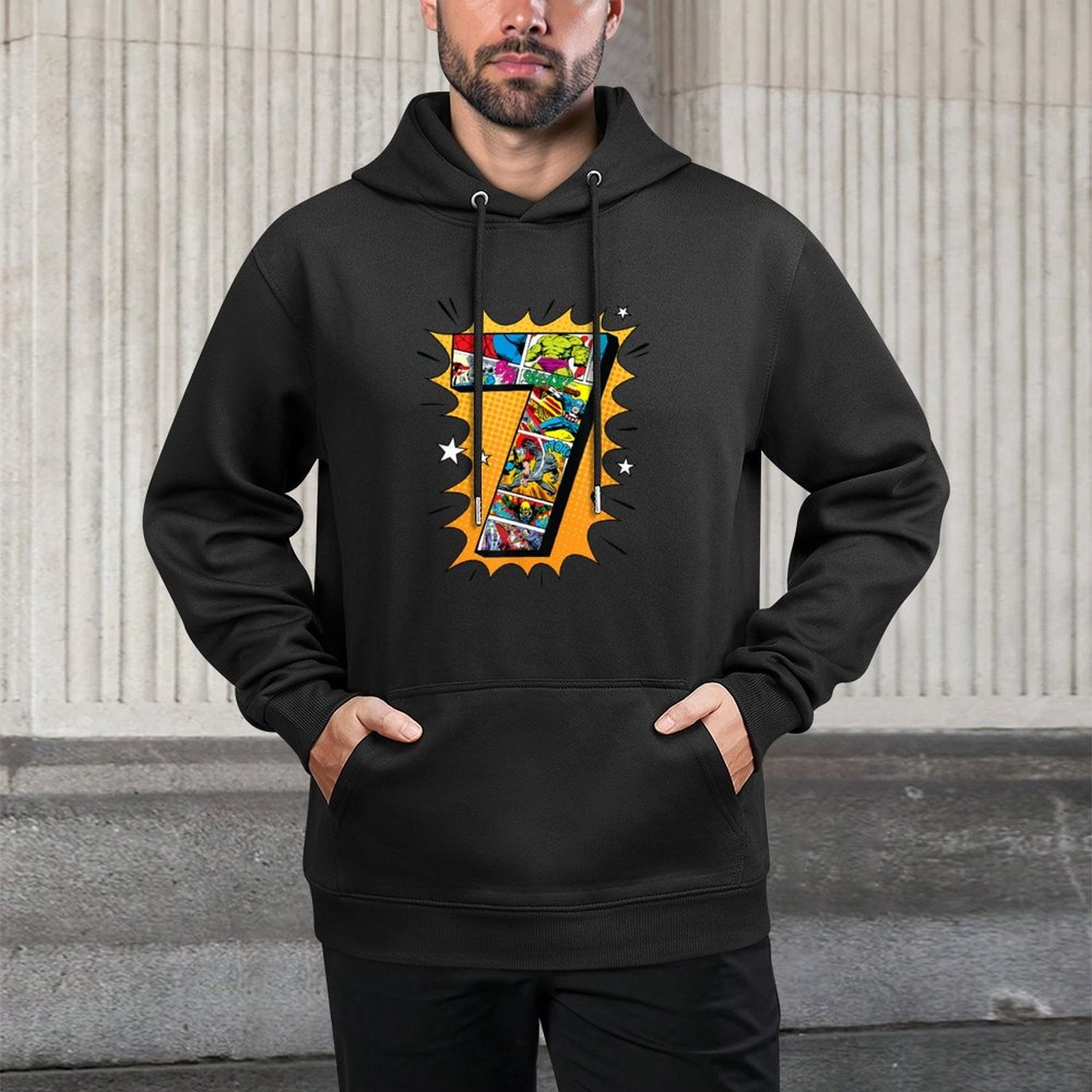 Marvel Avengers Comics 7th Birthday Moisture-Wicking Hoodie