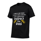 Beekeeping Supplies Honey Bee Hive Bumble Bee Keeper Costume  Polyester Blend T-Shirt