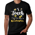 I Teach The Cutest Bees In Kindergarten Teachers Back To for Men Women Kids  Wrinkle-resistant T-Shirt
