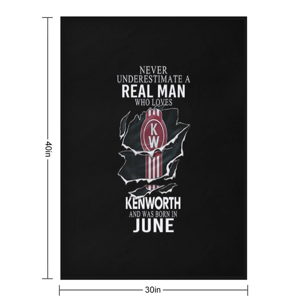 Kenworth - June Machine-washable Throw Blanket