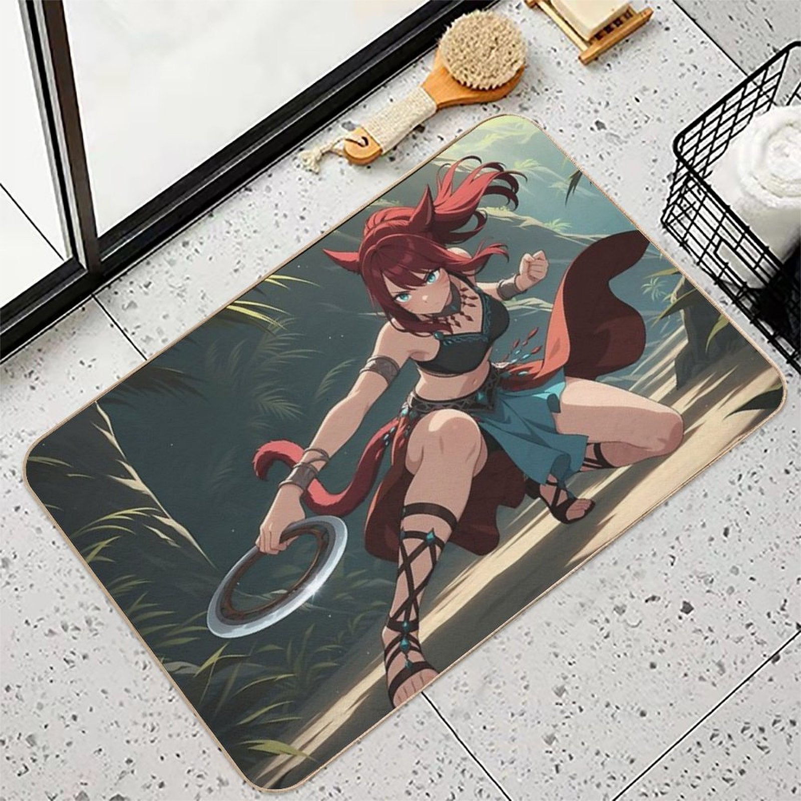 FF14 Dancer  Absorbent Bath Mat