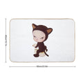 Yoshitomo Nara Cat  Repositionable Bath Mat