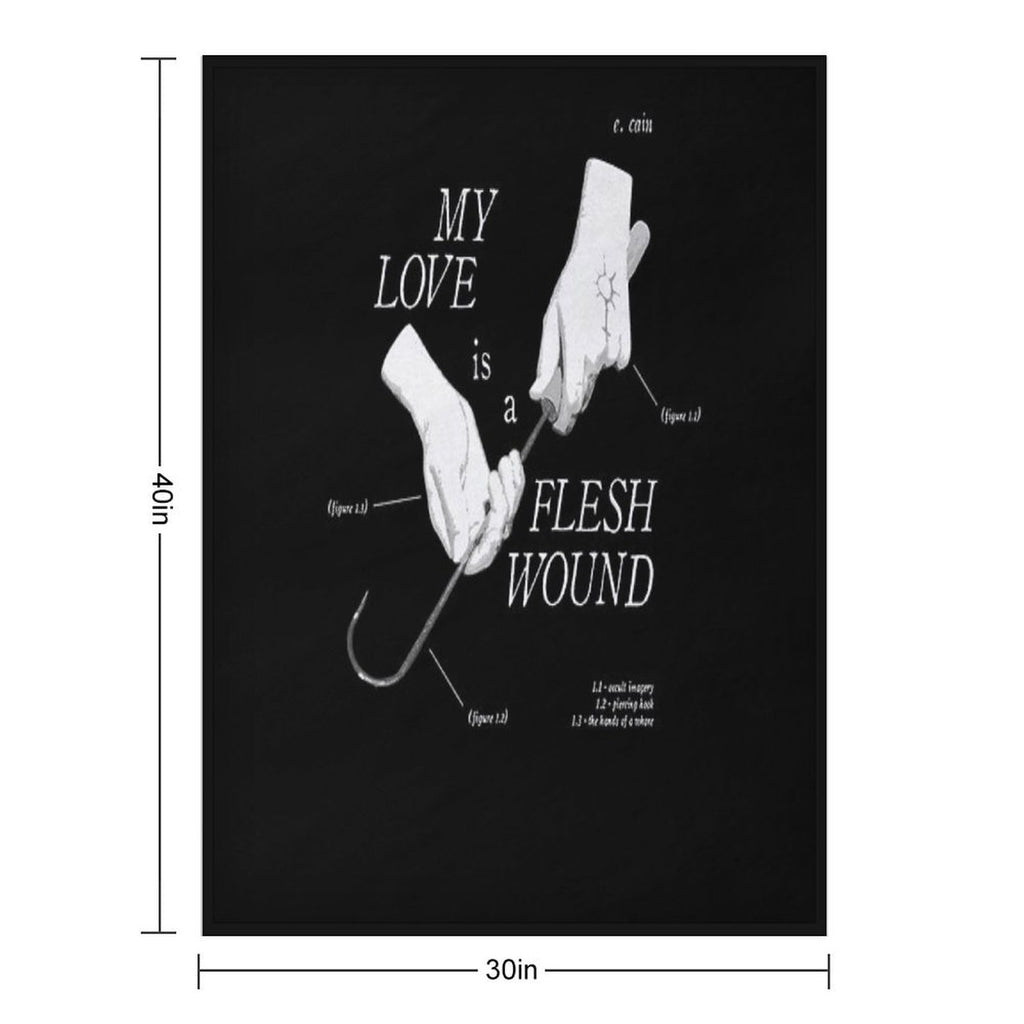 Ethel Cain Merch Sustainable Throw Blanket