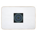 Forest & Tide Mandala – Earth-Inspired Spiritual Geometry for Nature Souls  Non-Slip Bath Mat
