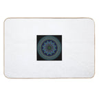 Forest & Tide Mandala – Earth-Inspired Spiritual Geometry for Nature Souls  Non-Slip Bath Mat