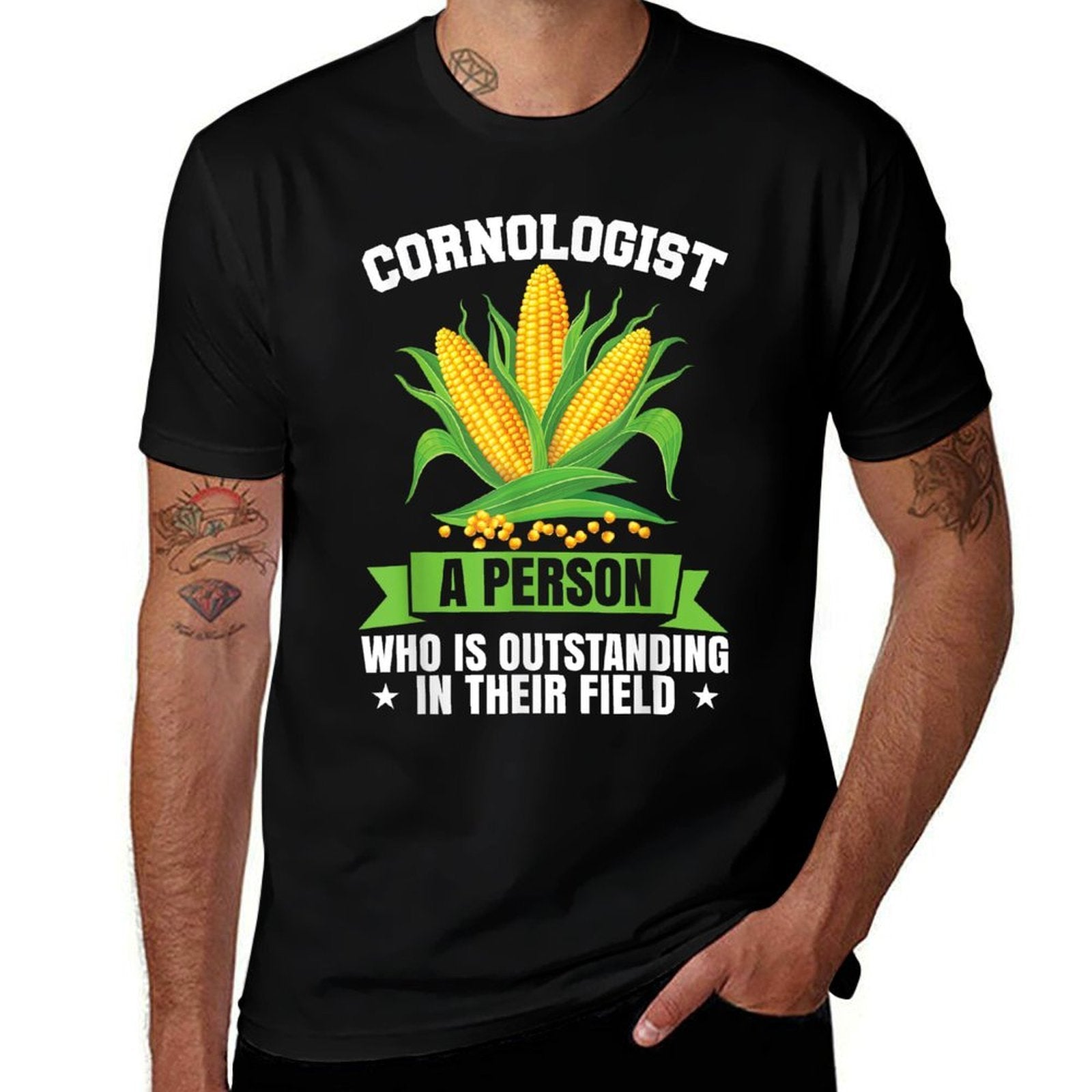 Funny Cornologist Definition Corn Farmer  Breathable T-Shirt