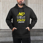 Funny I Wont Act My Age Im A Youth Pastor Christian Kangaroo Pocket Hoodie