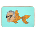 Jeff Goldfish  Dirt-Trapping Bath Mat
