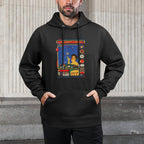 Retro The Backseat Lovers Waiting To Spill Love Music Lover Kangaroo Pocket Hoodie