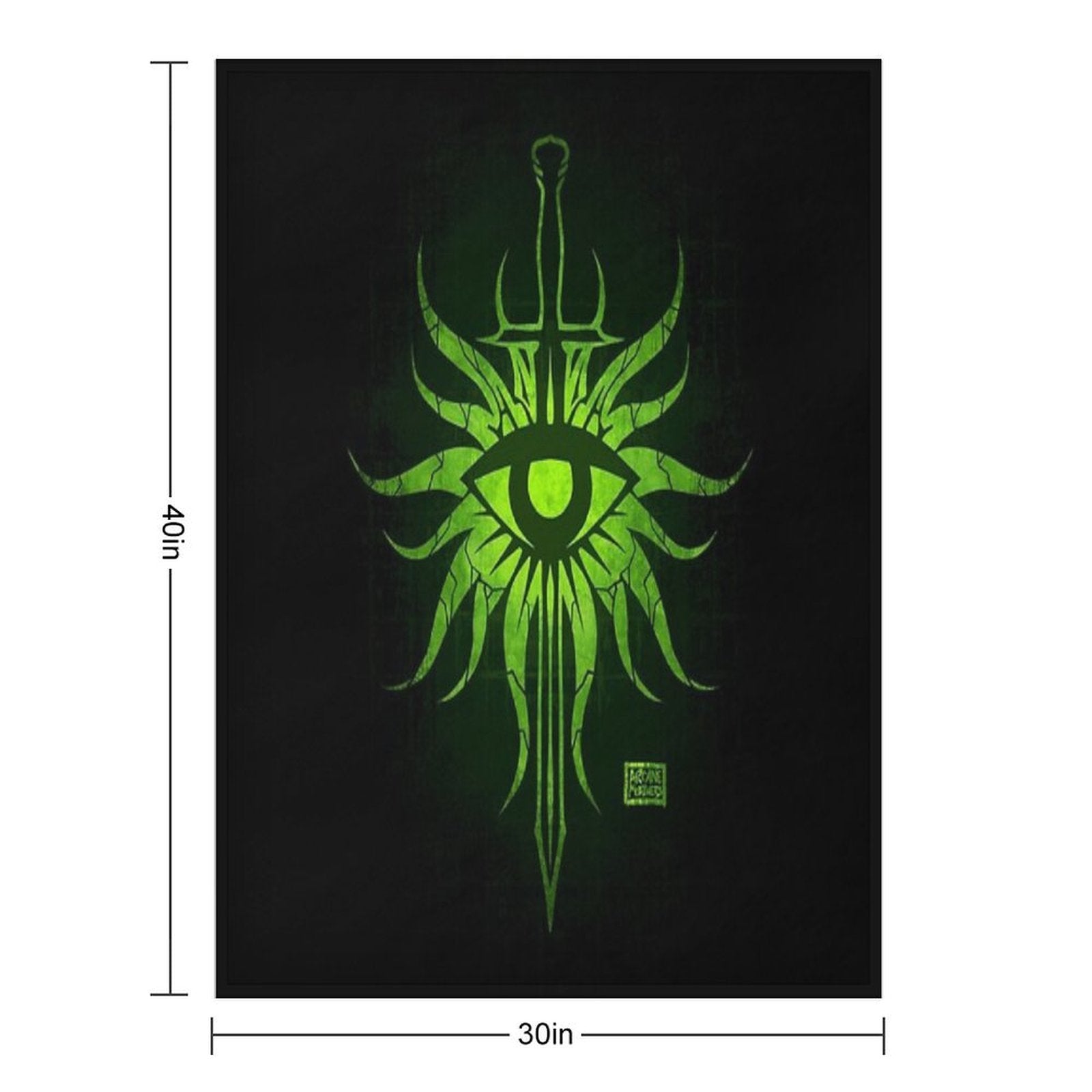 Dragon Age Inquisition Multi-functional Throw Blanket