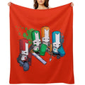 Castle Crashers Velvety-soft Throw Blanket