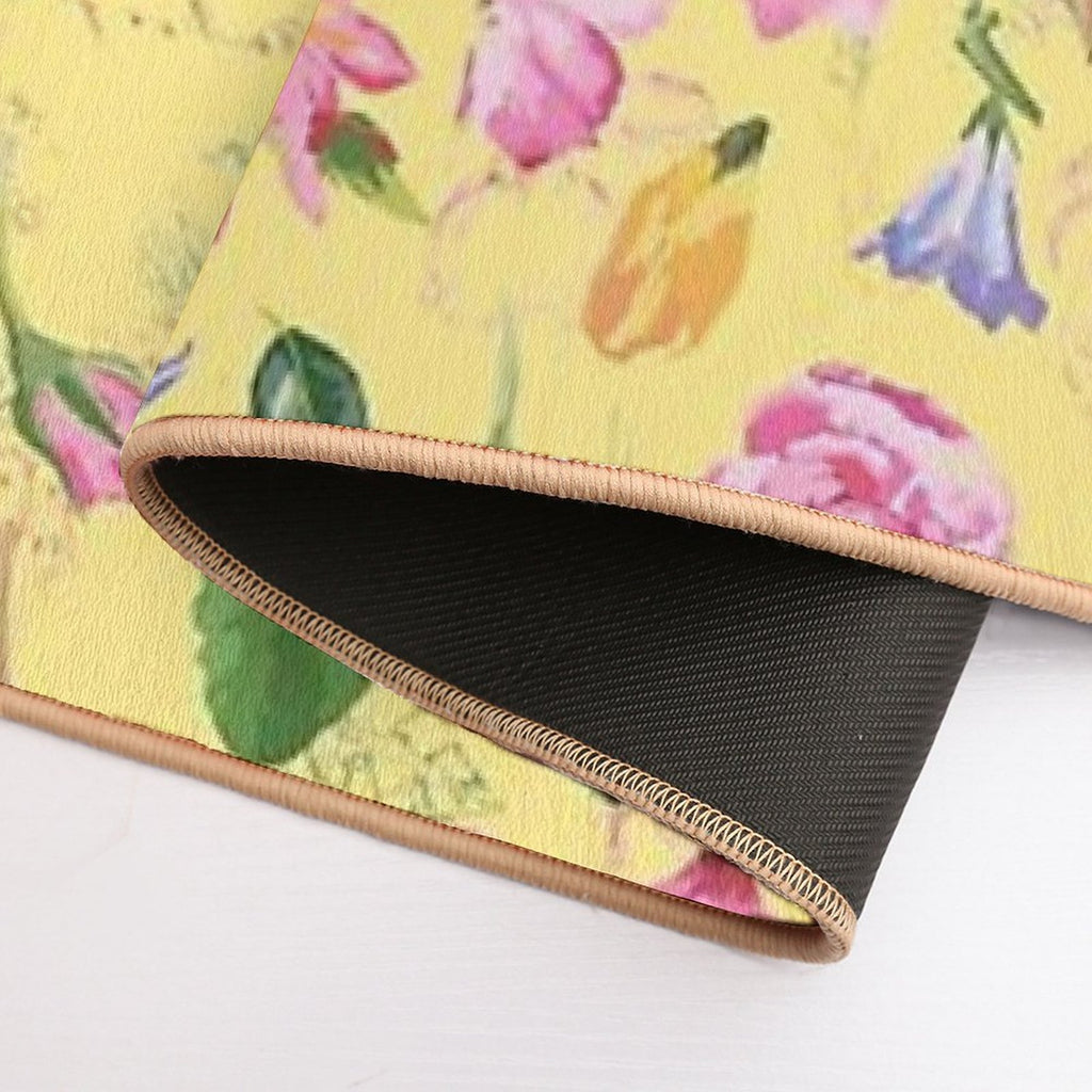 Flowers  Odorless Bath Mat