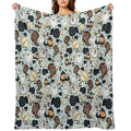 Pomeranians Premium Throw Blanket