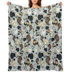 Pomeranians Premium Throw Blanket