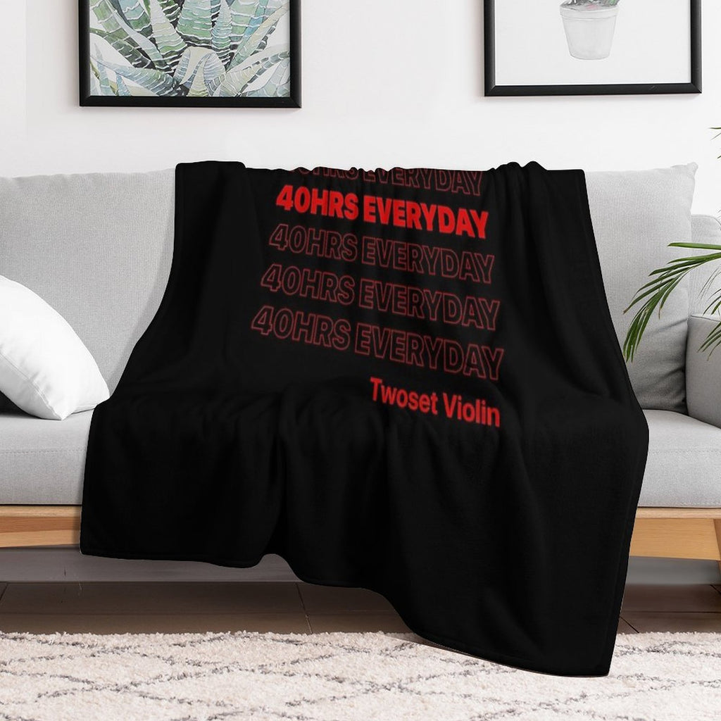Hrs Everyday Twoset Violin All-season Throw Blanket