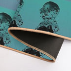 Alfred Hitchcock Collage - Gradient  Long-Lasting Bath Mat