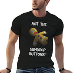 Shrek Gingerbread Man Not The Gumdrop Buttons  Breathable T-Shirt