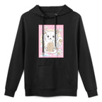 Cute Kawaii Cat Japanese Aesthetic Relaxed Fit Hoodie
