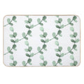 Simple Eucalyptus Pattern  Repositionable Bath Mat