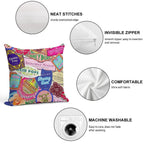 Wizard Candy Soft Gift Ready Throw Pillow