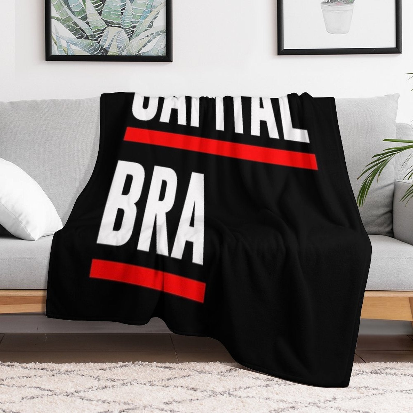 CAPITAL BRA Versatility Throw Blanket