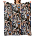 Dave Franco Collage Versatility Throw Blanket