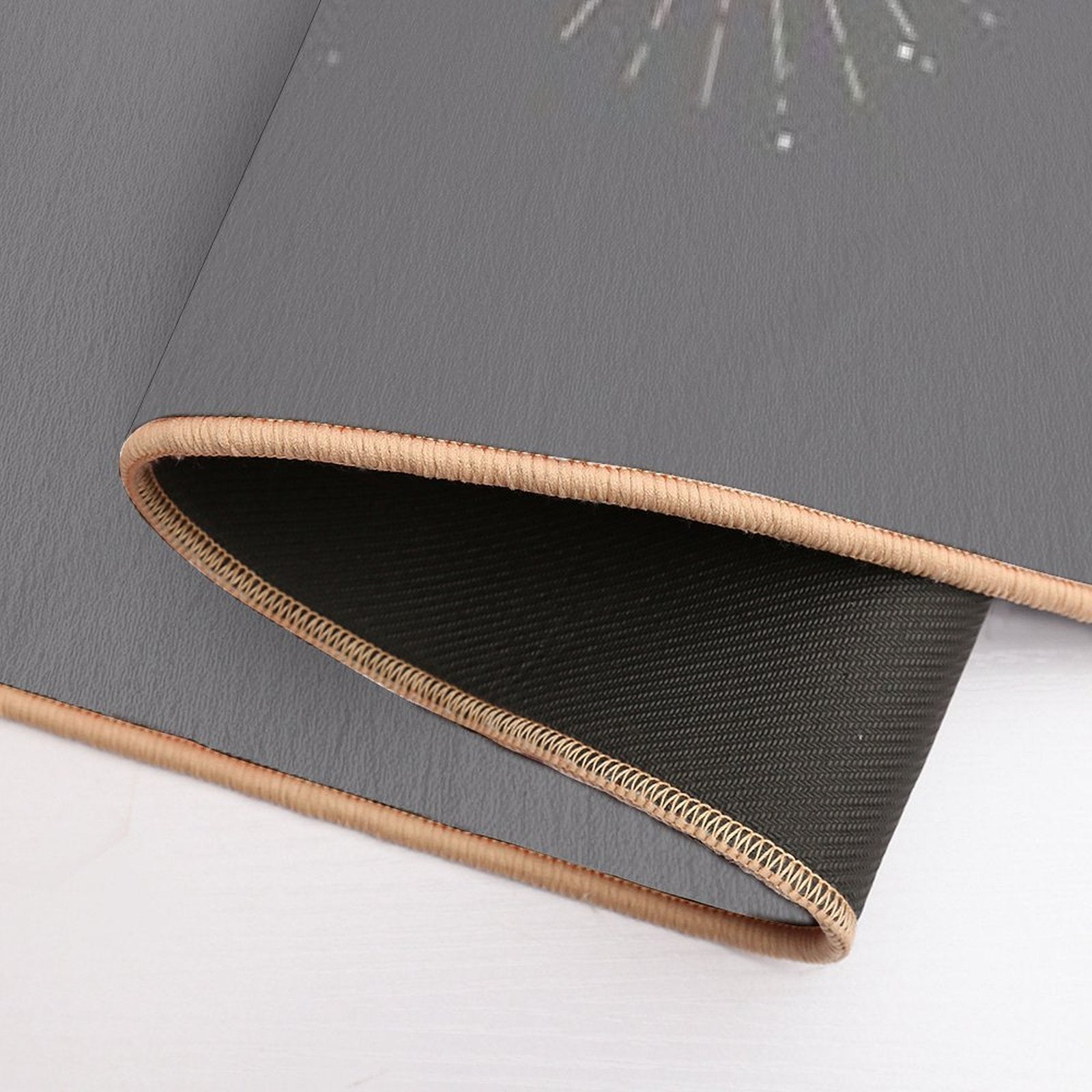 Sun Moon Stars  Fade-Resistant Bath Mat