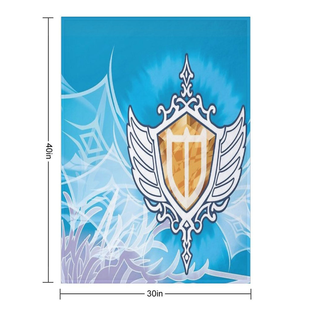 FFXIV Paladin Job Mat Anti-pilling Throw Blanket