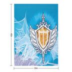 FFXIV Paladin Job Mat Anti-pilling Throw Blanket