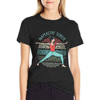 NAMASTAY SOBER Sobriety Yoga Pose Namaste Tattoos Meme  Fade-proof Color T-Shirt