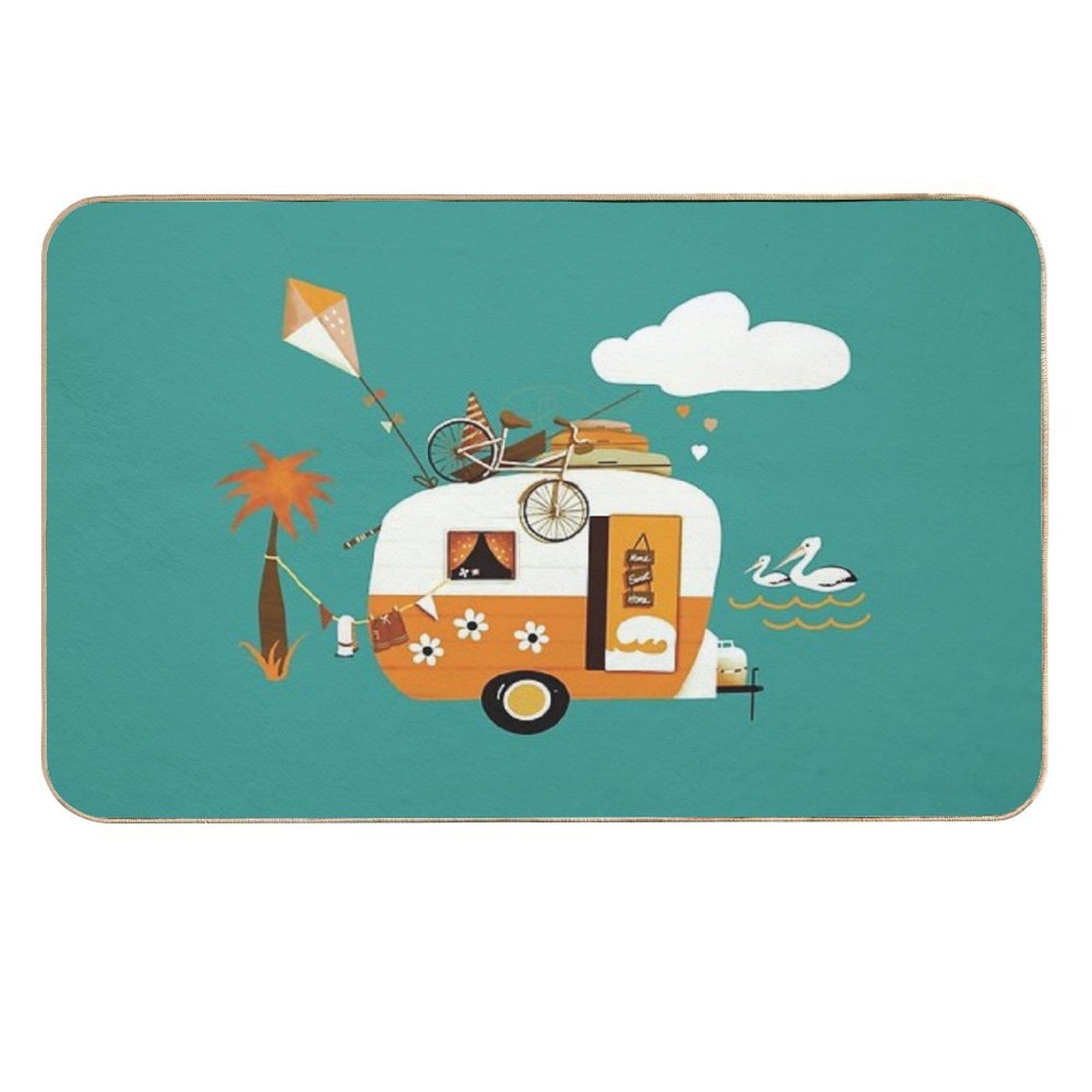 Caravan  Long-Lasting Bath Mat