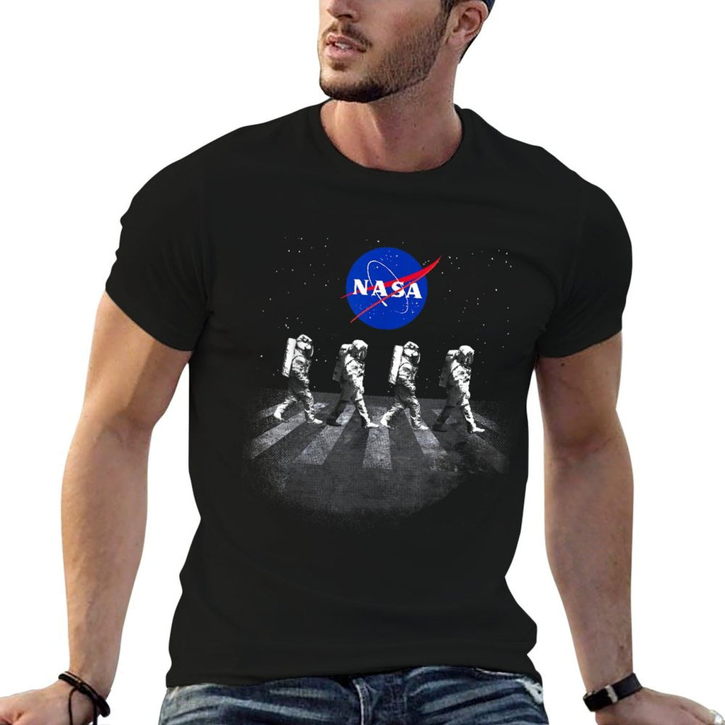 NASA Walking Astronauts in Space Comfortable T-Shirt
