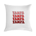 U Tampa Gradient Text Soft Shrink-Resistant Throw Pillow