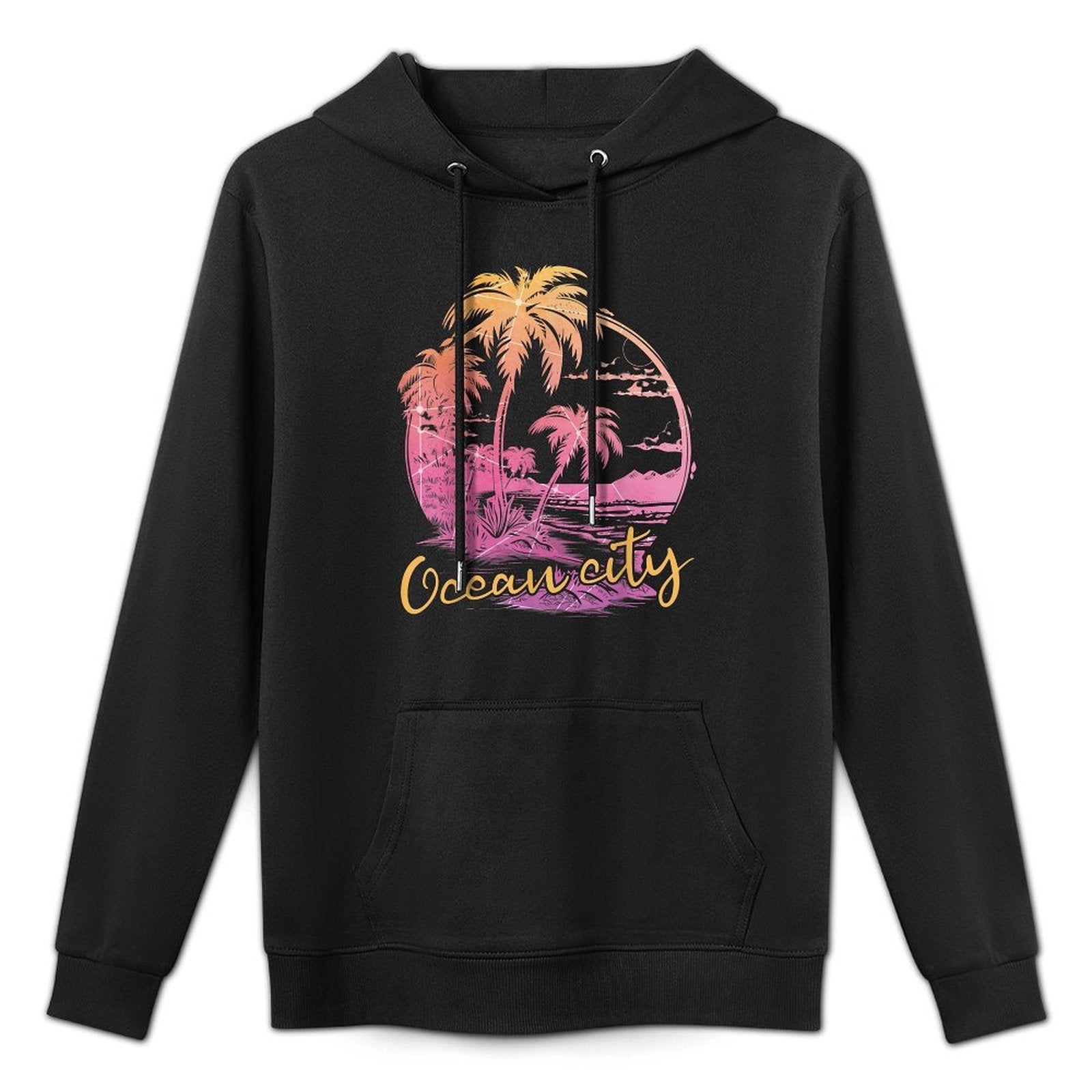 Ocean City Maryland MD  Palms Shrink-Resistant Hoodie