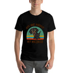 Funny Ask Me About My Weiner-Dog Men Women Dachshund Gift  Moisture-wicking T-Shirt