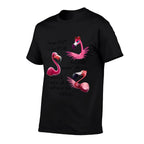 Flamingo Im Not Crazy Im Just Special Funny Mothers Day  Odor-resistant T-Shirt