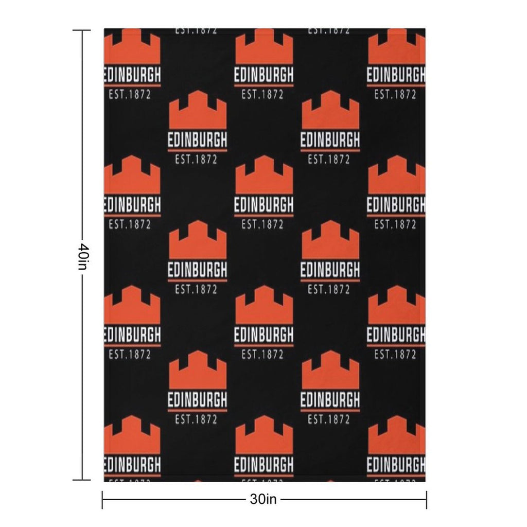 EDINBURGH RUGBY TEAM All-season Throw Blanket