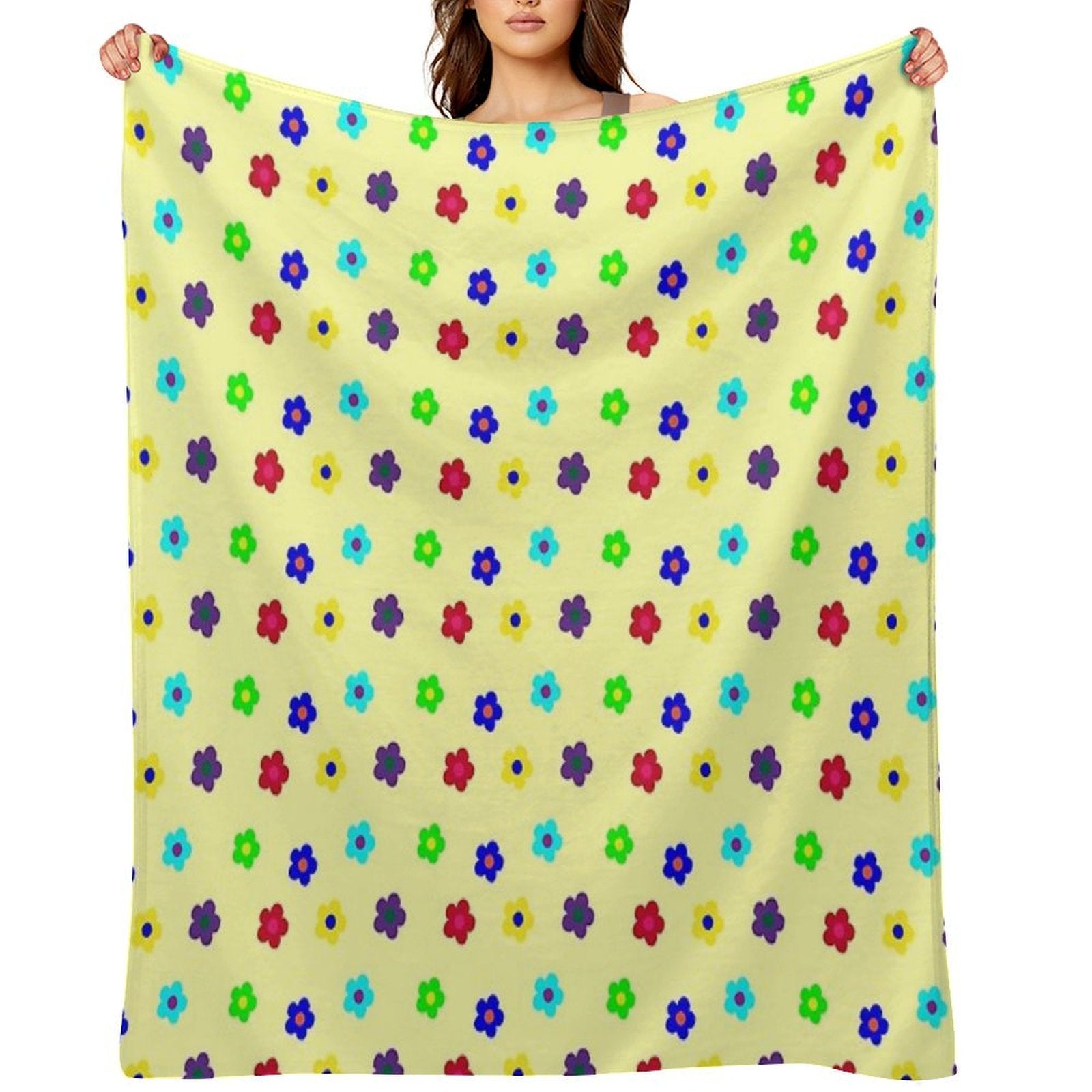 Bright Patch Easy Care Throw Blanket