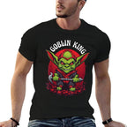 Goblin King Funny Creature Fantasy Costume Hobgoblin  Summer-ready Fabric T-Shirt