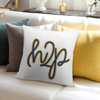 H2p Soft Hidden Zipper Throw Pillow