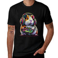 Guinea Pig Funny Video Games Guinea Pig  Fade-proof Color T-Shirt