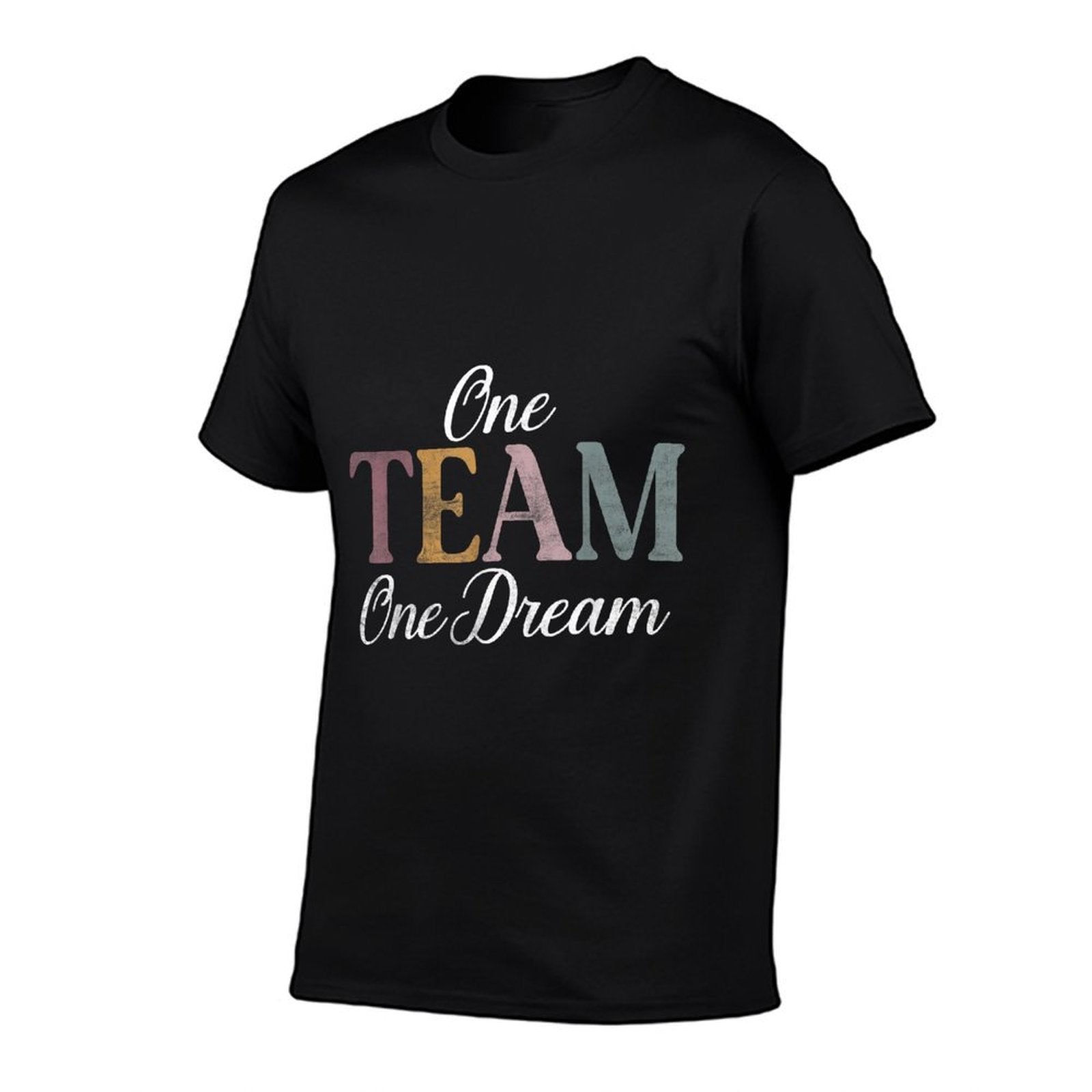 One Team One Dream Sport Team  Polyester Blend T-Shirt