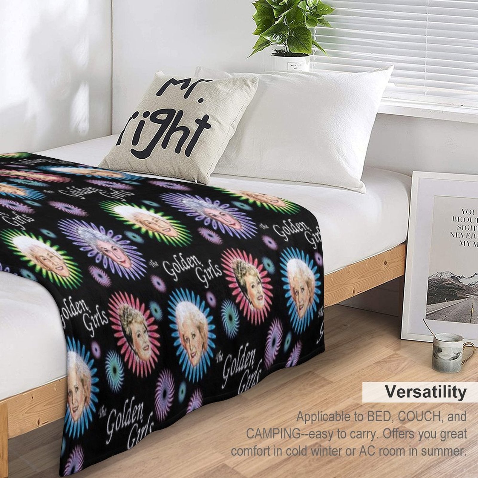 Golden Girls Versatility Throw Blanket