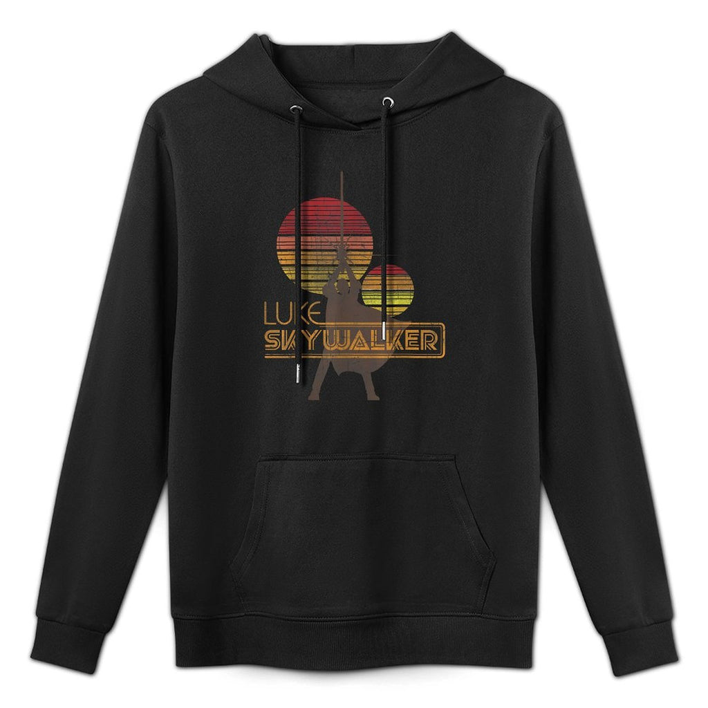 Star Wars Retro Luke Skywalker Silhouette Suns All-Day Comfort Hoodie