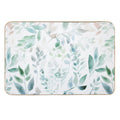 Watercolour Leaves 02 Durable Bath Mat